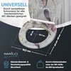 SANILO® WC-Sitz mit Absenkautomatik und Schnellverschluss Produktbild-Vorschau 4