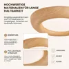 Zimilo Rund LED Deckenleuchte, 38cm, Holz-Optik, 24W, 3 Produktbild-Vorschau 2