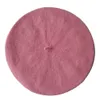 Frauen Mädchen einfarbig warm Winter Baskenmütze Produktbild-Vorschau 10