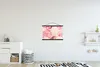 MuchoWow® Textilposter Rosen - Rosa - Weiß - Collage 60x40 Produktbild-Vorschau 2