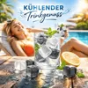 60 Eiswürfel Wiederverwendbar Dauereiswürfel Kunststoff Produktbild-Vorschau 8