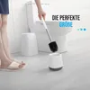 Strex Toiletborstel Siliconen met Houder - Sneldrogend, Productafbeelding-voorbeeld 7