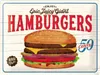 Nostalgic-Art - Blechschild 30 x 40 cm - USA - Hamburgers Produktbild-Vorschau 1