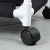 A close-up view of the wheels and frame of a laundry basket. Náhled obrázku produktu