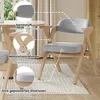 Sweiko 2 chaises de salle à manger pliantes, chaises de Voir les images du produit 3