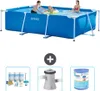 Intex-Schwimmbecken mit rechteckigem Rahmen – 300 x 200 x Produktbild-Vorschau 1