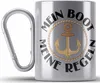 Trendation - Kapitän Edelstahl Tasse Karabiner Geschenk Produktbild-Vorschau 1