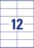 120 AVERY Zweckform etikety 3424-10 biela 105,0 x 48,0 mm Náhľad obrázku produktu 8