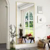 Koonmi Ganzkörperspiegel 171 x 76 cm Gold, Aluminiumrahmen Produktbild-Vorschau 2
