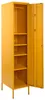 BELIANI Metallschrank Gelb Stahl 185cm hoch Modern mit Produktbild-Vorschau 4