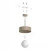 Luxolar - LED Pendelleuchte Beige-Grau G9 15W - Hängelampe Produktbild-Vorschau 8