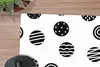 MuchoWow® Mauspad Mousepad Muster - Punkte - Schwarz und Produktbild-Vorschau 2