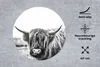 MuchoWow® Mauspad Mousepad Scottish Highlander - Gras - Produktbild-Vorschau 2