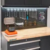Werkbank mit Oberschränken und Lochwand - 120 cm Produktbild-Vorschau 10