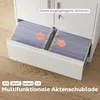 HOMCOM Aktenschrank Büroschrank Abschließbar Produktbild-Vorschau 5