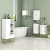 Badezimmerschrank mit 2 Schr?nken und einem Regal aus MDF Produktbild-Vorschau 9