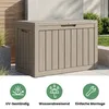 Gartenbox wasserfest 170L Aufbewahrungsbox Garten Balkon Produktbild-Vorschau 6