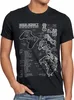 style3 PS1 Gamer Blaupause Herren T-Shirt PS gamepad Produktbild-Vorschau 1