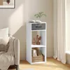 WOLTU Bücherregal mit 3 Ebenen, 1 Stoffschublade 2 Würfeln, Produktbild-Vorschau 2