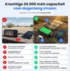 Siltcon® Powerbank Zonneenergie 20000 mAh - Solar Powerbank Productafbeelding-voorbeeld 4