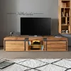 MASSIVMOEBEL24 TV-Board Wildeiche / Zerreiche 220x48x50 Produktbild-Vorschau 11