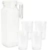 Karaf en glazen set van Koopman International, glas, 1,1 Productafbeelding-voorbeeld 12