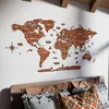 Holz-Weltkarte Wandkunst – 3D Holz Pinnwandkarte, Produktbild-Vorschau 5