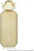 A gold-colored perfume bottle with a decorative cap and label, set against a white background. Podgląd zdjęcia produktu