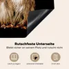 KitchenYeah© Herdabdeckplatte Eule - Vogel - Schwarz , Produktbild-Vorschau 5