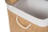 G21 150 l kosz na pranie z przegrodami, rattanowy design z Podgląd zdjęcia produktu 7