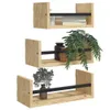 VidaXL 835445, Holz, Stahl, Holz, 160 mm, 140 mm, 1 Produktbild-Vorschau 3