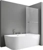 doporro Parete per Vasca Sopravasca da Bagno Doccia 95 x Anteprima dell’immagine prodotto 1
