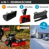 BRAST Kehrmaschine Benzin 4in1 | 4,8kW(6,5PS) | Kehrbürste Produktbild-Vorschau 4