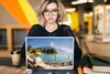 MuchoWow® Laptop Aufkleber Sticker Cover Gardasee - Küste - Produktbild-Vorschau 5