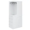 Flieks Armoire d'angle avec porte et 4 tiroirs, armoire Voir les images du produit 6