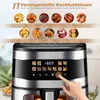 Heißluftfritteuse 10 Liter XXL, 11in1 mit LED-Display, Produktbild-Vorschau 4
