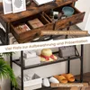 COSTWAY Stolik konsolowy, stolik do przedpokoju z 2 Podgląd zdjęcia produktu 5