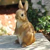 Figurine décorative Lapin de jardin assis à la verticale Voir les images du produit 1