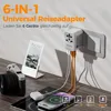 TESSAN Reiseadapter Weltweit mit 2 USB A 3 USB C Produktbild-Vorschau 2