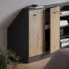 Szafa skosna Vicco Rion Dąb rzemieślniczy z 2 drzwiami, Podgląd zdjęcia produktu 8