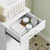 HOMCOM Badezimmerschrank hoch Badschrank Hochschrank schmal Produktbild-Vorschau 9
