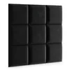 Čalouněný panel Square 40cm x 40cm Black MAGIC VELVET 2219 Náhled obrázku produktu 3