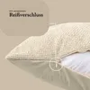 Bestlivings Kissenhülle Chenille Cross 60 cm x 60 cm Produktbild-Vorschau 5