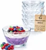 6x Dessertschalen Glas 300 ml – Stapelbare Glasschalen Set Produktbild-Vorschau 1