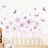 Cartoon Wandsticker Kinderzimmer Pusteblume Schmetterling Produktbild-Vorschau 4