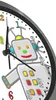 Kinderzimmer Funkwanduhr, Funkuhr Wanduhr Kinder, Roboter Produktbild-Vorschau 2