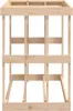 vidaXL Venkovní stojan na palivové dřevo 108x52x74 cm Náhled obrázku produktu 6