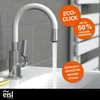 eisl Waschtischarmatur FLEXO, energiesparender Wasserhahn Produktbild-Vorschau 7