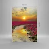 Bilder auf glas - Einteilig - See Blumen - 50x70cm - Produktbild-Vorschau 3