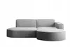 Sofa w kształcie L MODENA narożnik tkanina Poso szary prawy Podgląd zdjęcia produktu 3